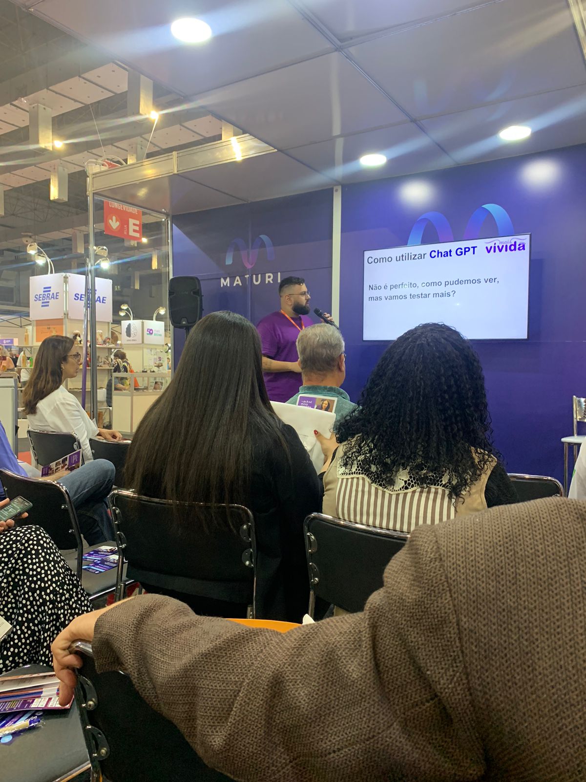 Palestra na Longevidade Expo
